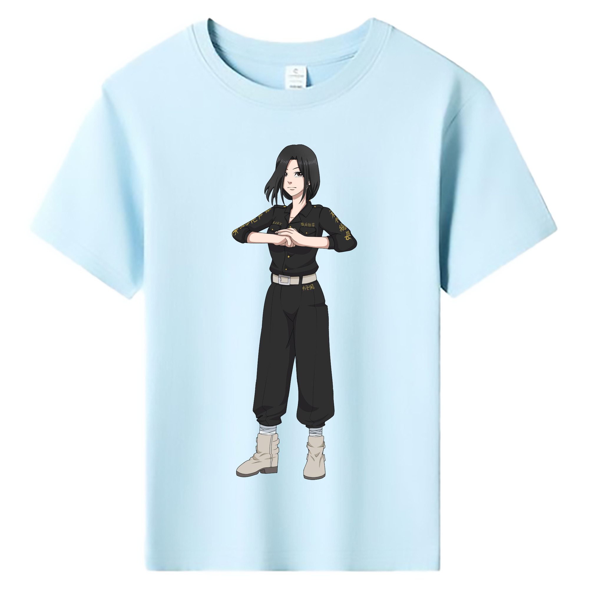 （画像用） 東京リベンジャーズ Tokyo Revengers 綿100％キッズTシャツ（フロントプリント）